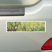 Orchard in Blossom Vincent van Gogh Bumpersticker (Op auto)
