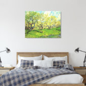 Orchard in Blossom, Vincent van Gogh Canvas Afdruk (Insitu (Slaapkamer))