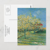 Orchard in Blossom, Vincent van Gogh Fine Art Briefkaart (Voorkant / Achterkant)