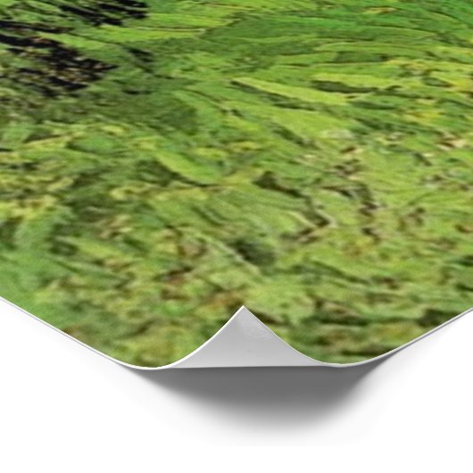 Orchard in Blossom, Vincent van Gogh Poster (Hoek)