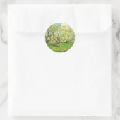 Orchard in Blossom Vincent van Gogh Ronde Sticker (Tas)