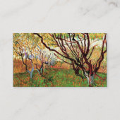 Orchard in Blossom Vincent van Gogh Visitekaartje (Achterkant)