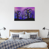 Orchard of Stars Canvas Print (Insitu (Slaapkamer))