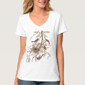 Orchard Oriole Audubon Vogel  Kunst T-shirt (Voorkant)