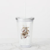 Orchard Oriole Bird Family and Nest Acryl Drinkbeker (Voorkant)
