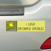 Orchard Oriole - oorspronkelijke foto Bumpersticker (Op auto)