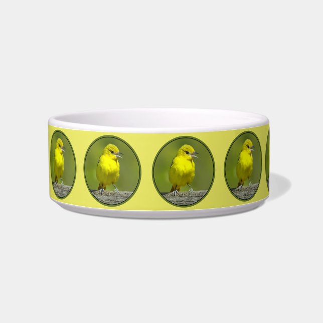 Orchard Oriole - oorspronkelijke foto Voerbakje (Links)