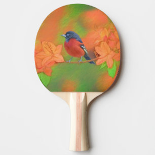 Orchard Oriole zangvogel schilderij originele voge Tafeltennisbatje