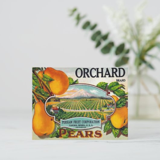  Orchard Pears Briefkaart (Staand voorkant)