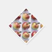 Orchard Red Apple Harvest Papieren servetten (Hoek)