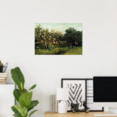 Orchard Trees Landschap Schilderen Poster (Thuiskantoor)