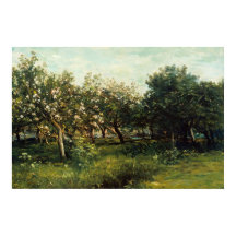 Orchard Trees Landschap Schilderen