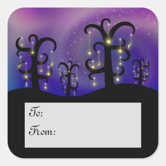 Orchard van de Stickers van Stars Gift Label (Voorkant)