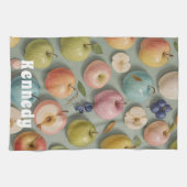 Orchard Whimsy: pastelvrucht Theedoek (Horizontaal)