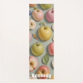 Orchard Whimsy: pastelvrucht Yogamat