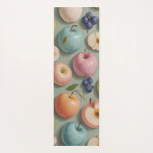 Orchard Whimsy: pastelvrucht Yogamat (Achterkant)