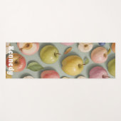 Orchard Whimsy: pastelvrucht Yogamat (Voorkant (horizontaal))