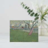 Orchards in het Uitzicht van Arles in Blossom door Briefkaart (Staand voorkant)