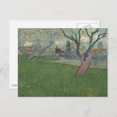 Orchards in het Uitzicht van Arles in Blossom door Briefkaart (Voorkant / Achterkant)