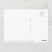 Orchards in het Uitzicht van Arles in Blossom door Briefkaart (Achterkant)