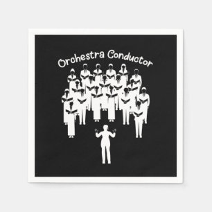 Orchestra Conductor Classical Music Orchestra Gift Servet