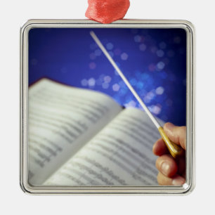 Orchestra Conductor Elements 1 Metalen Ornament