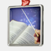 Orchestra Conductor Elements 1 Metalen Ornament (Links)