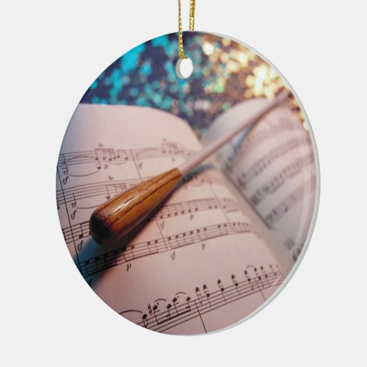 Orchestra Conductor Elements 3 Keramisch Ornament (Links)