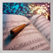 Orchestra Conductor Elements 3 Poster (Voorkant)