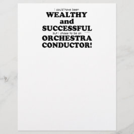 Orchestra Conductor Wealthy & Succesvol