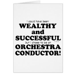 Orchestra Conductor Wealthy & Succesvol