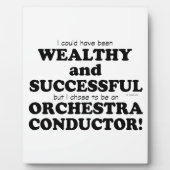 Orchestra Conductor Wealthy & Succesvol Fotoplaat (Voorkant)