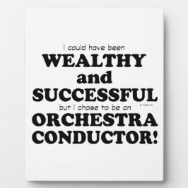Orchestra Conductor Wealthy & Succesvol Fotoplaat