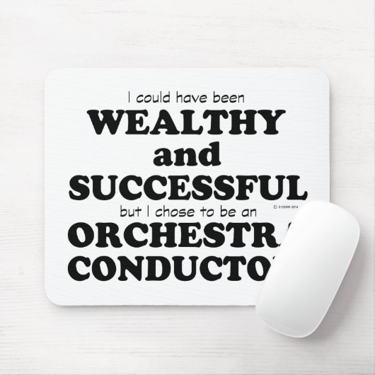 Orchestra Conductor Wealthy & Succesvol Muismat (Met muis)