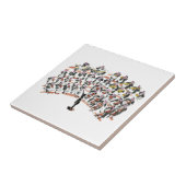 Orchestra Decorative Tiles Tegeltje (Zijkant)