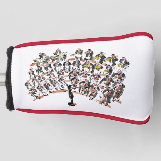 Orchestra Golf Head Hoesjes Golfheadcover (Voorkant)