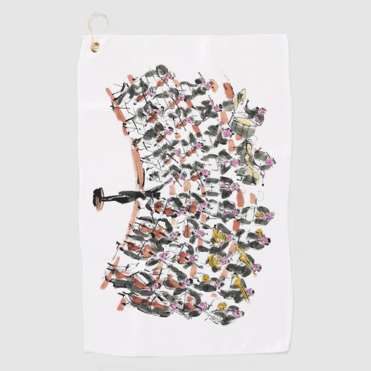 Orchestra Golf Towels Golfhanddoek (Voorkant)