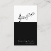 Orchestra | Hoofdgeleider Visitekaartje (Achterkant)