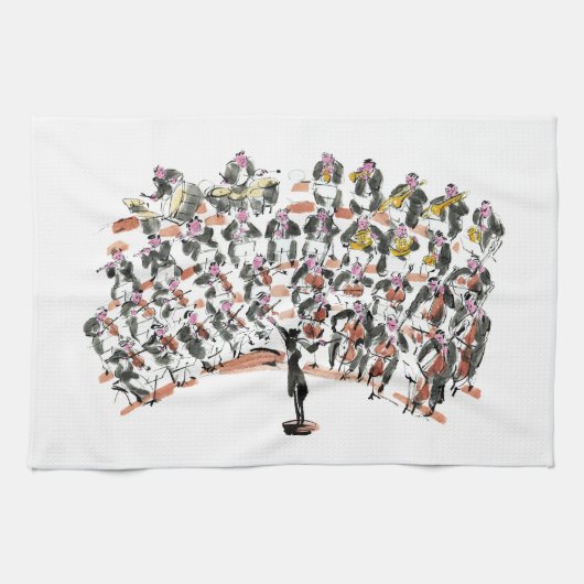 Orchestra Kitchen Towels Theedoek (Horizontaal)