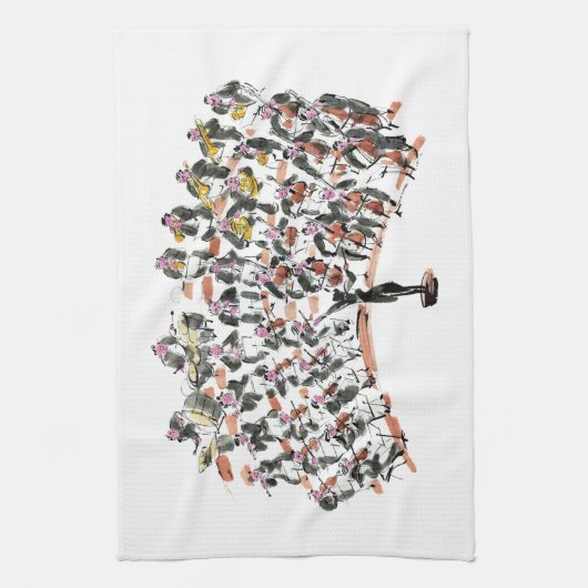 Orchestra Kitchen Towels Theedoek (Verticaal)