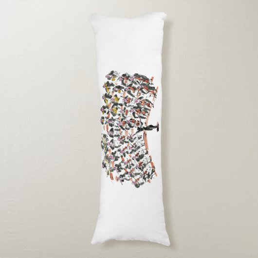 Orchestra Lichaamskussen (Voorkant Verticaal)