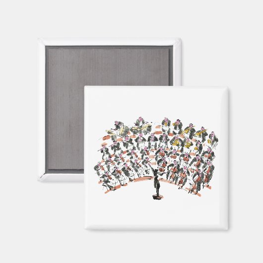Orchestra Magneet (Voorkant / Achterkant)