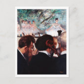 Orchestra Musicians, Edgar Degas Briefkaart (Voorkant)