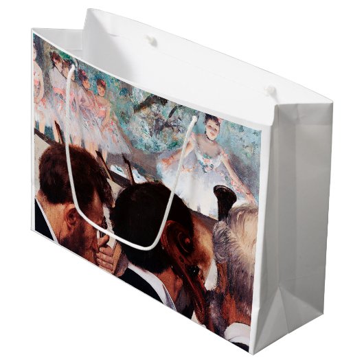 Orchestra Musicians, Edgar Degas Groot Cadeauzakje (Voorkant Gekanteld)