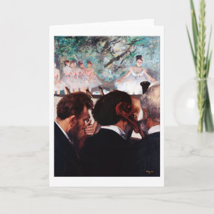 Orchestra Musicians, Edgar Degas Kaart