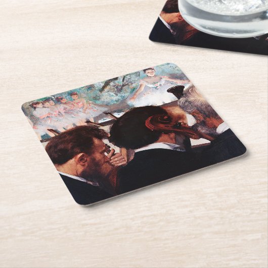 Orchestra Musicians, Edgar Degas Kartonnen Onderzetters (Schuin)