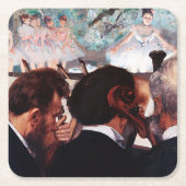 Orchestra Musicians, Edgar Degas Kartonnen Onderzetters (Voorkant)