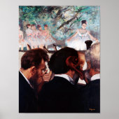 Orchestra Musicians, Edgar Degas Poster (Voorkant)