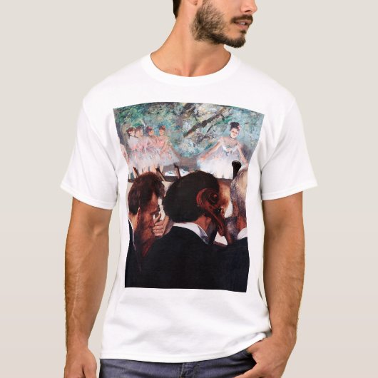 Orchestra Musicians, Edgar Degas T-shirt (Voorkant)