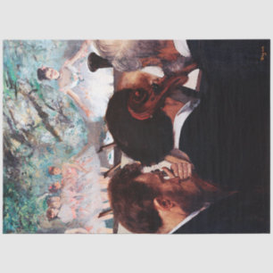 Orchestra Musicians, Edgar Degas Tissuepapier